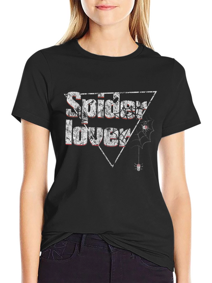 Spider Lover Graphic Tee - Unique Design