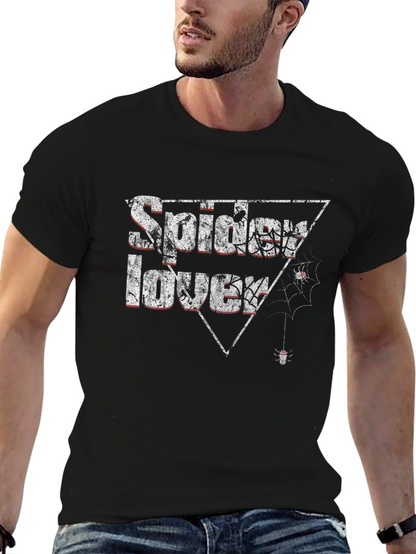 Spider Lover Graphic Tee - Unique Design
