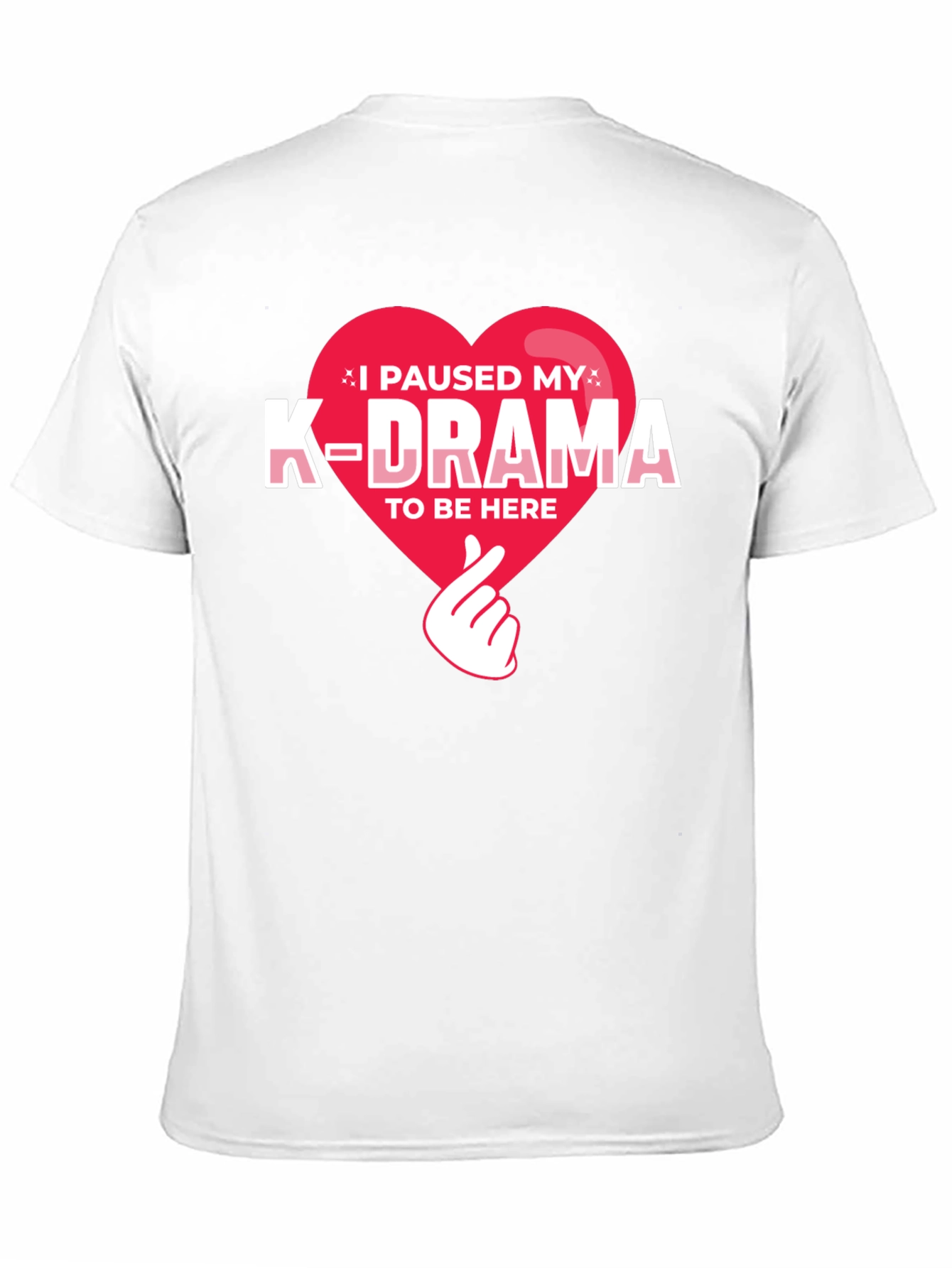 I Paused My K-Drama Graphic Tee