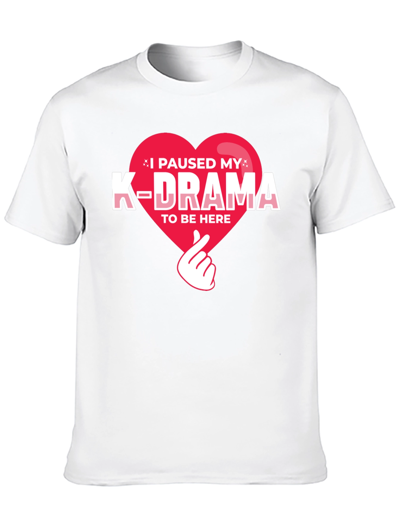 I Paused My K-Drama Graphic Tee