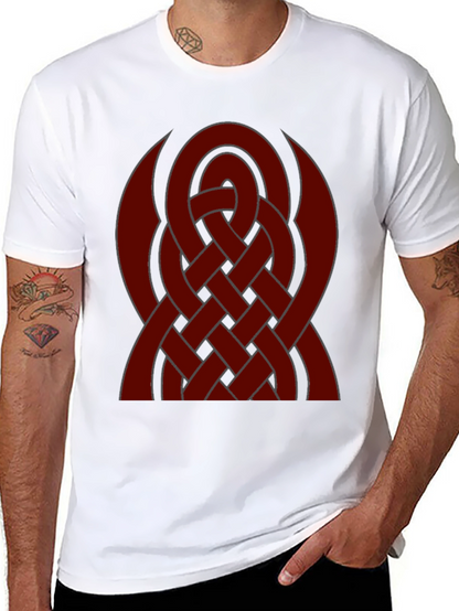 Celtic Knot Graphic Tee - Black
