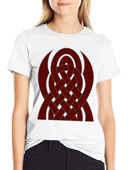 Celtic Knot Graphic Tee - Black