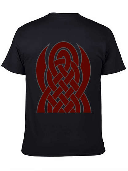 Celtic Knot Graphic Tee - Black