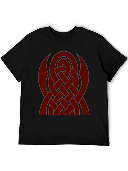 Celtic Knot Graphic Tee - Black