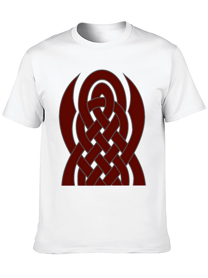 Celtic Knot Graphic Tee - Black