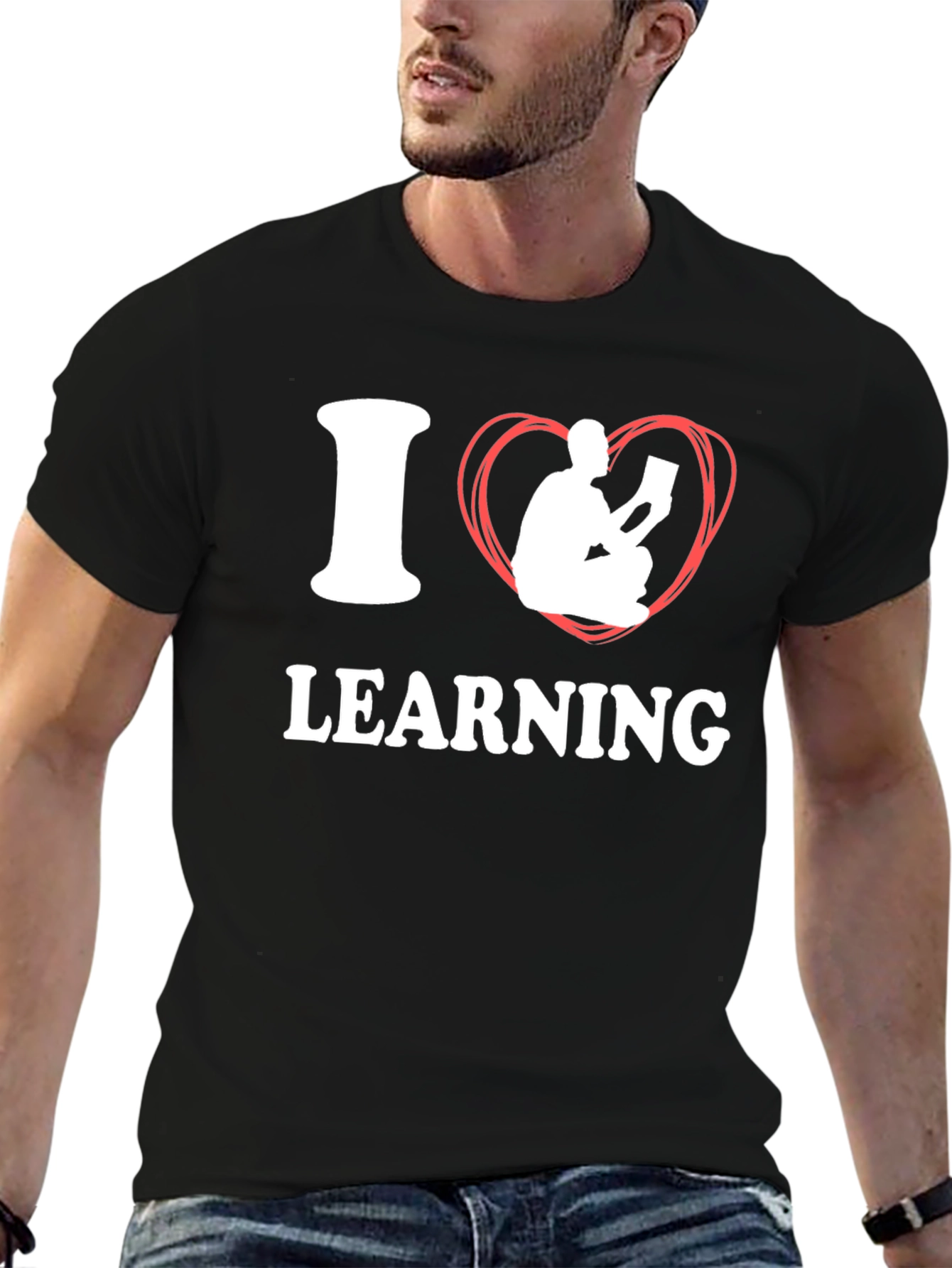 I Heart Learning Graphic T-Shirt