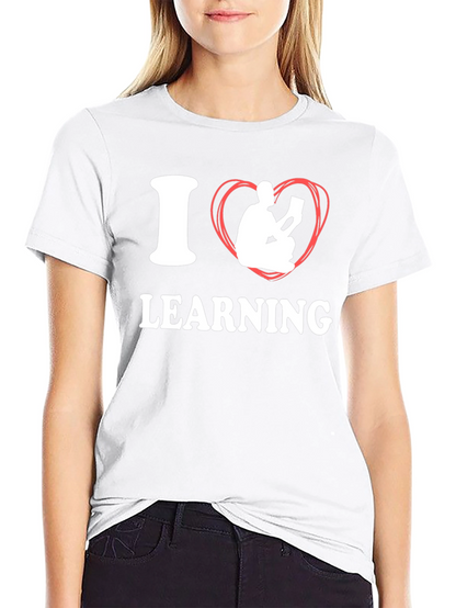 I Heart Learning Graphic T-Shirt