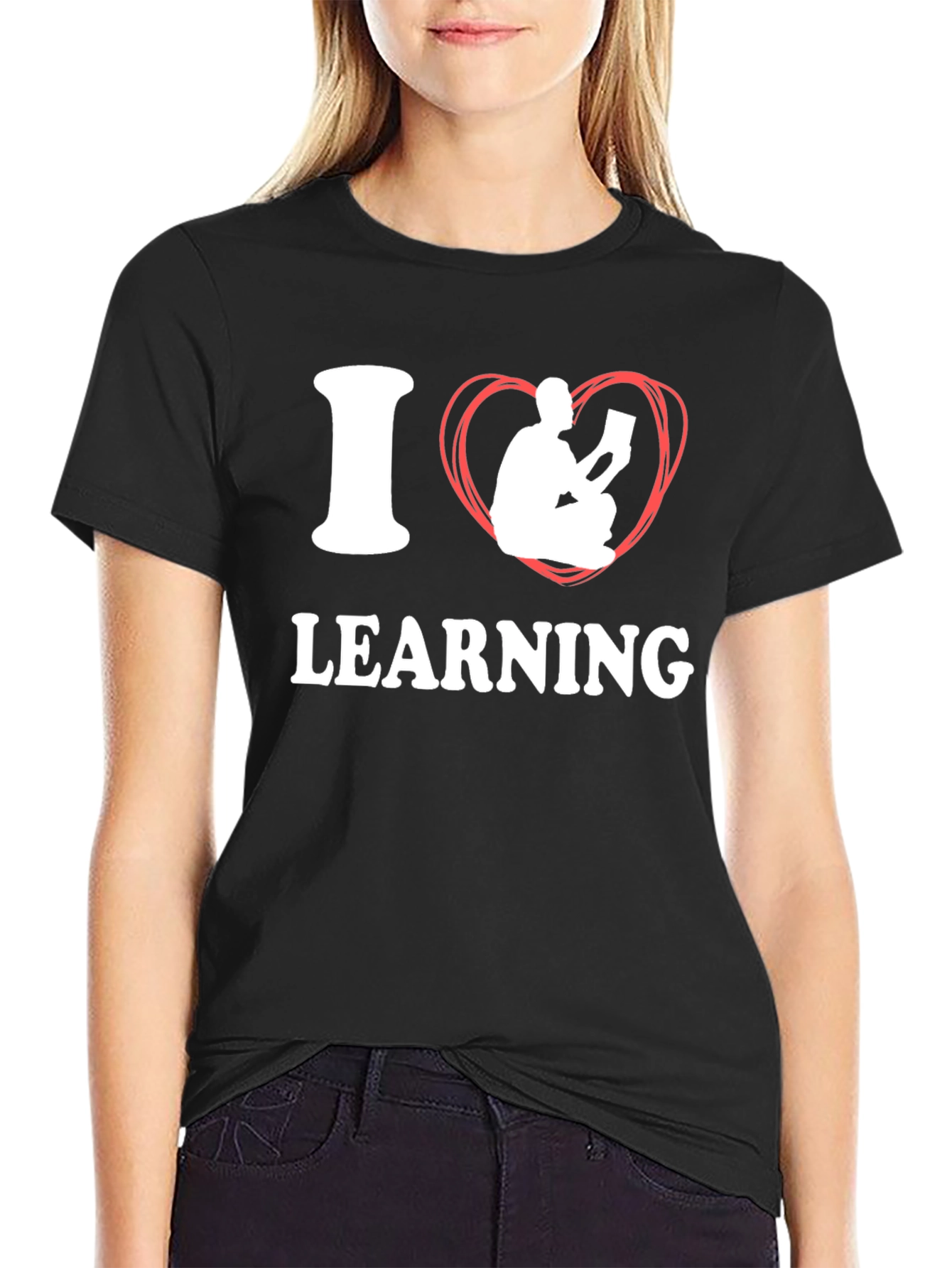 I Heart Learning Graphic T-Shirt