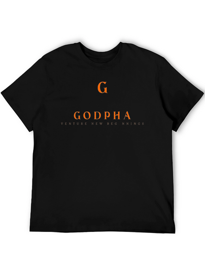 Godpha Venture New Beginnings Black T-Shirt