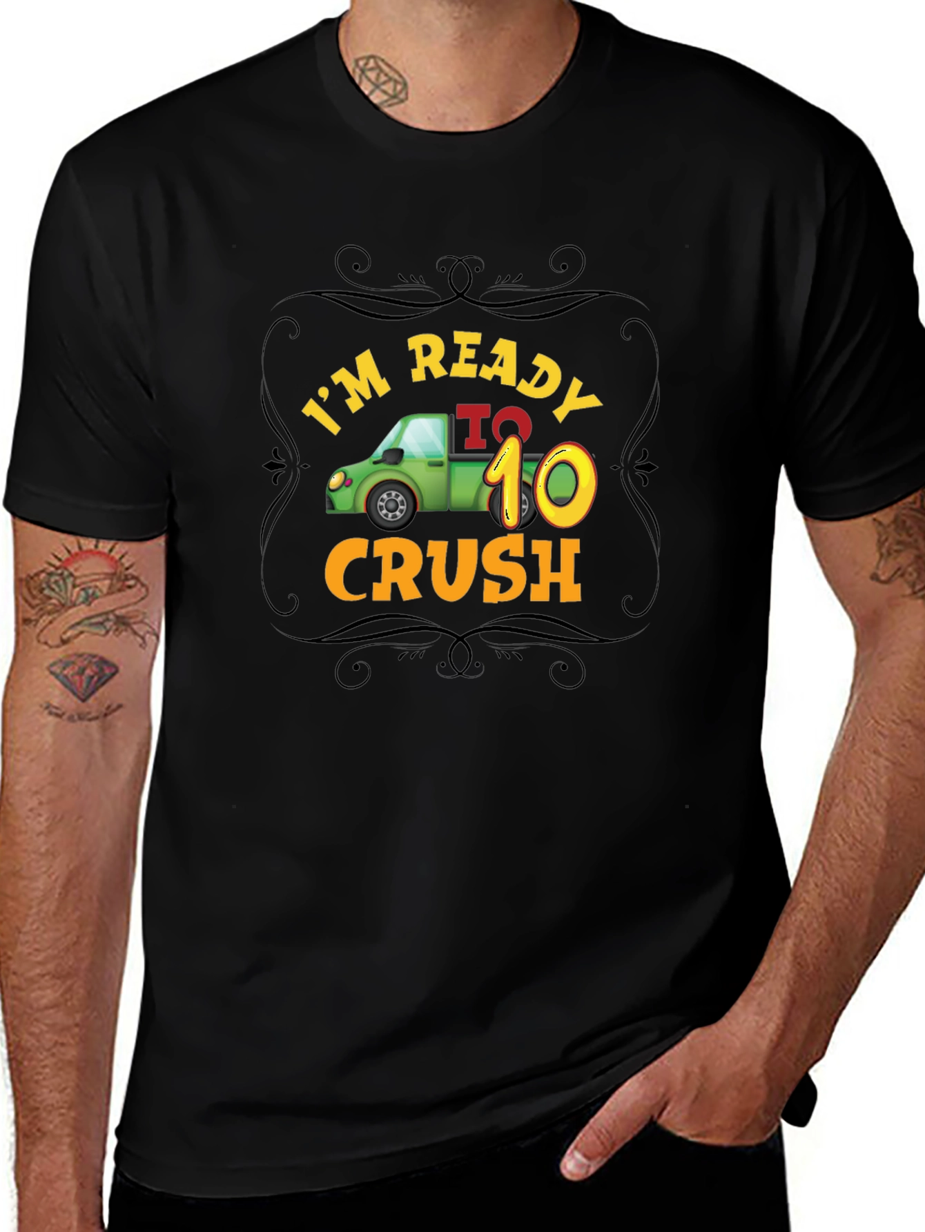 Ready to Crush - 10th Birthday Shirt