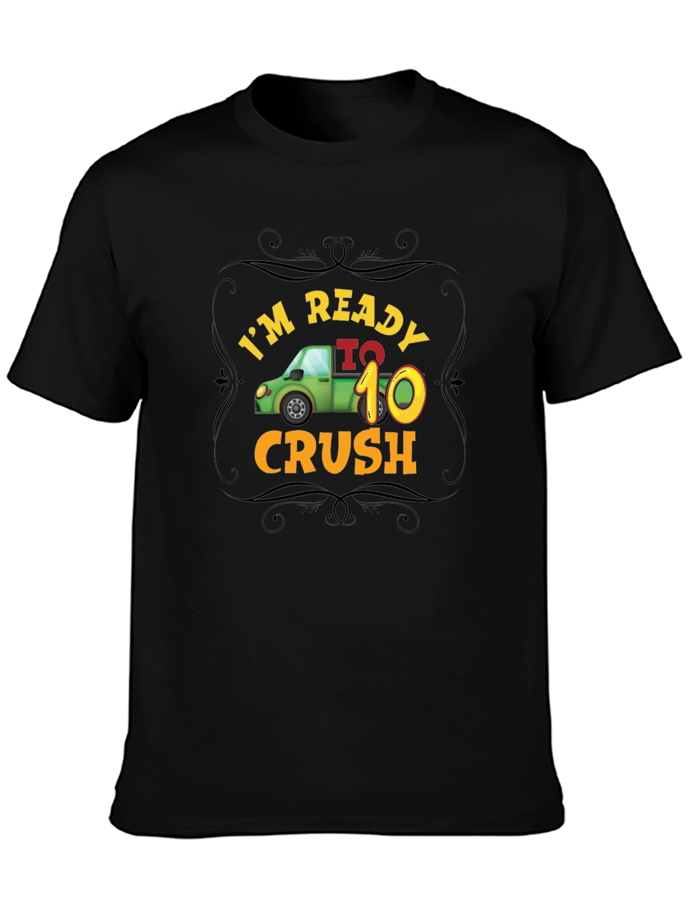 Ready to Crush - 10th Birthday Shirt