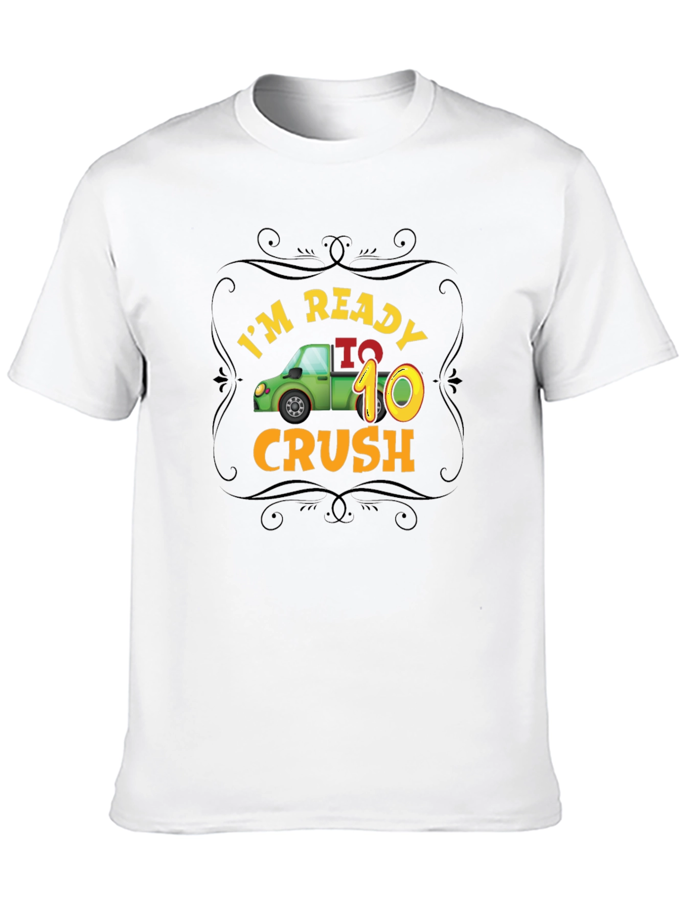 Ready to Crush - 10th Birthday Shirt