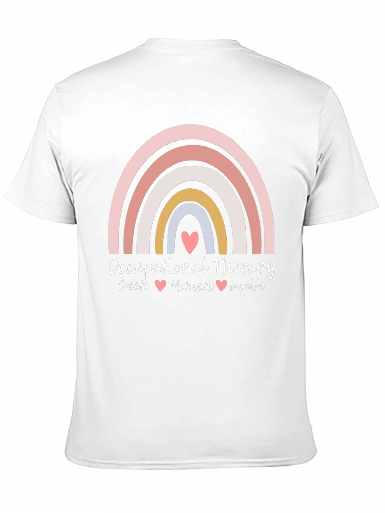 Occupational Therapy Rainbow Graphic Tee