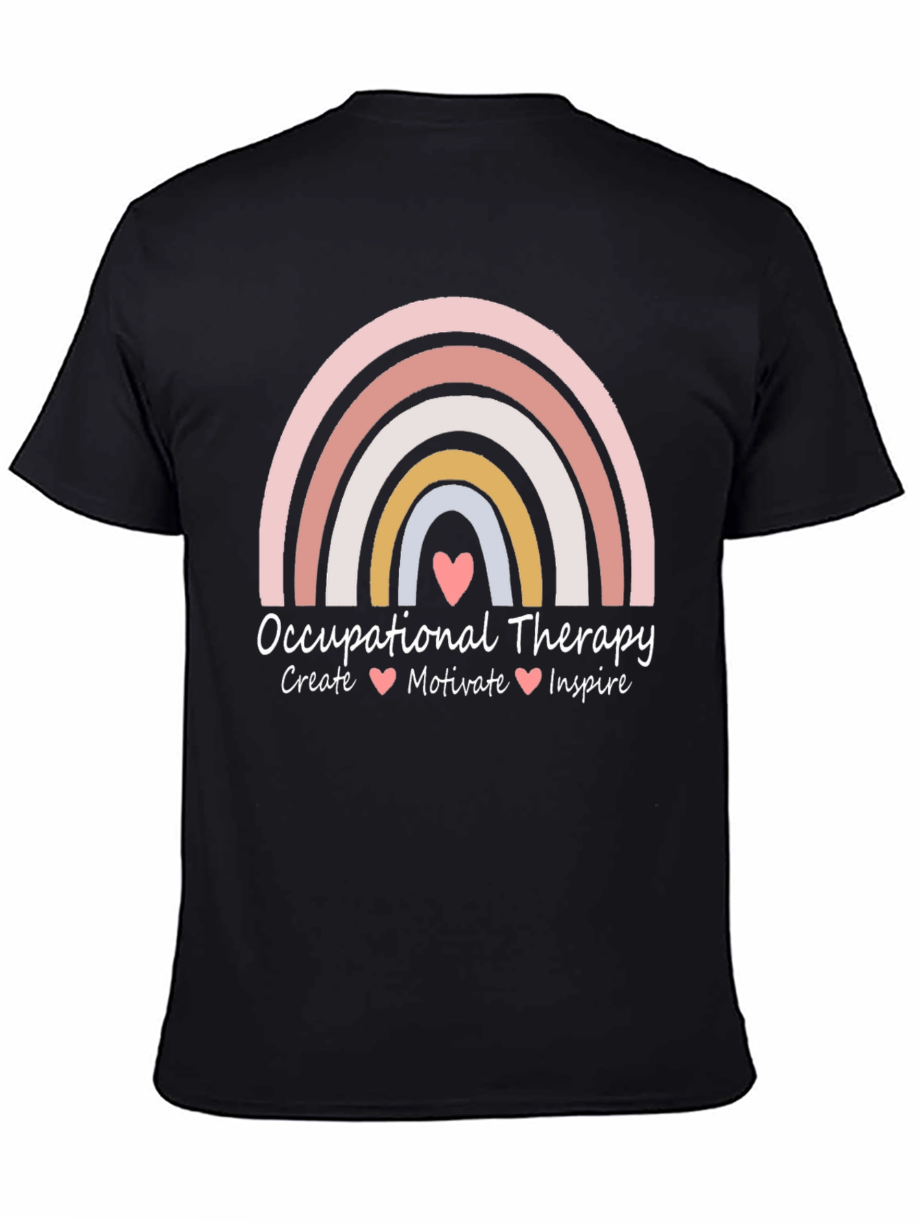 Occupational Therapy Rainbow Graphic Tee