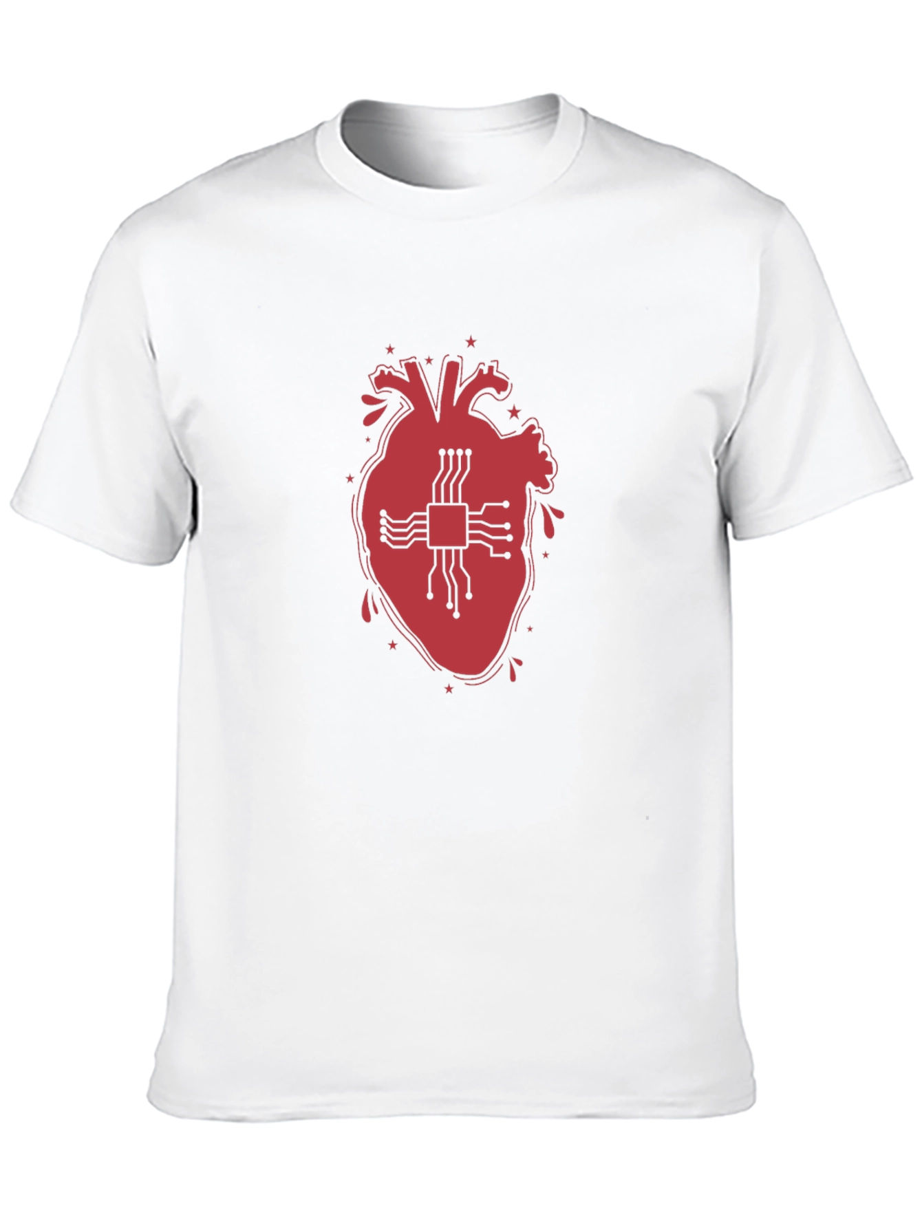 Tech Heart T-Shirt - Black
