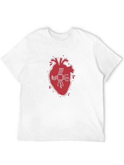 Tech Heart T-Shirt - Black