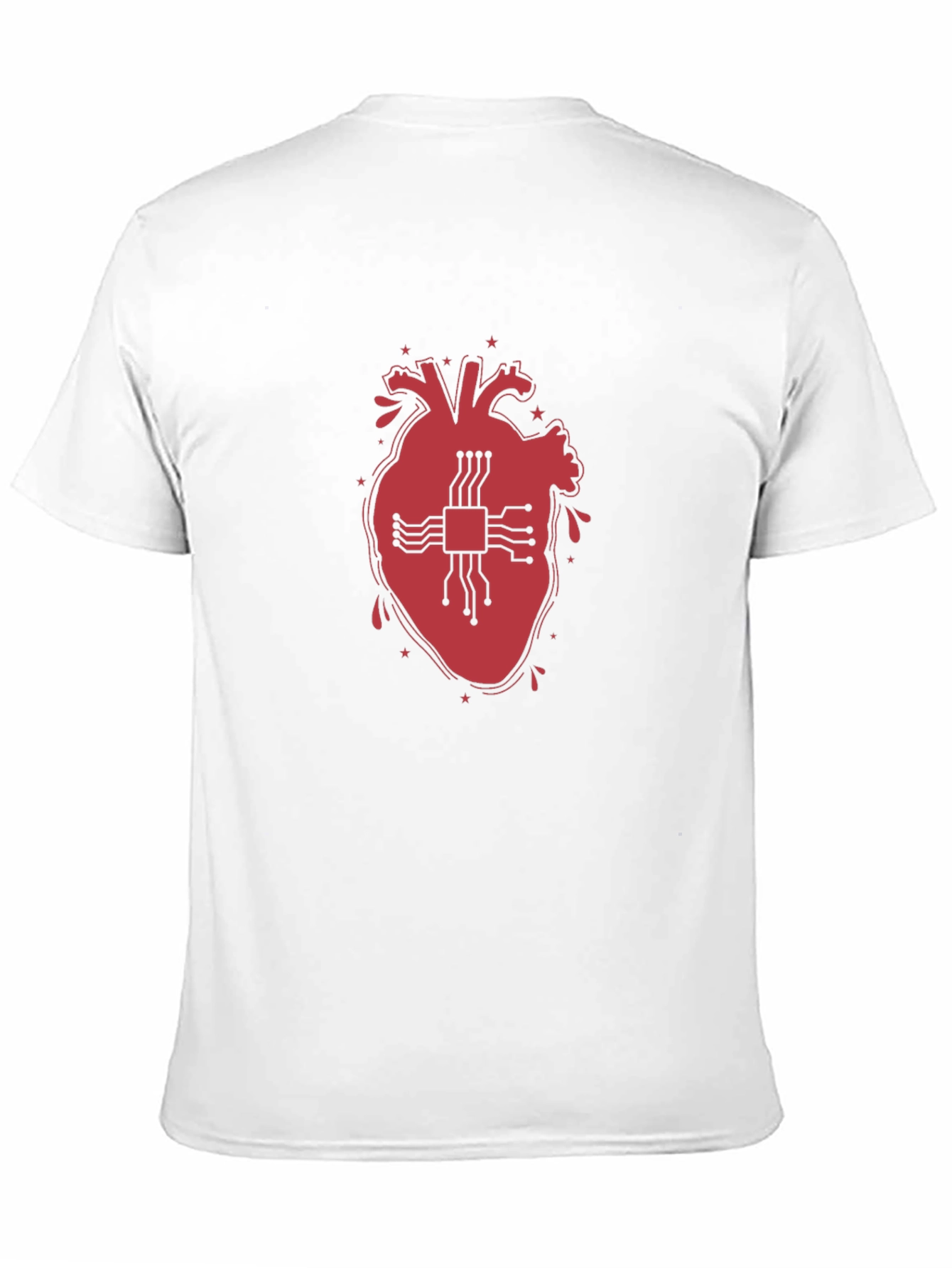 Tech Heart T-Shirt - Black
