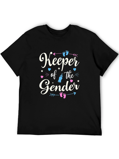 Keeper of the Gender T-Shirt - Baby Shower Tee