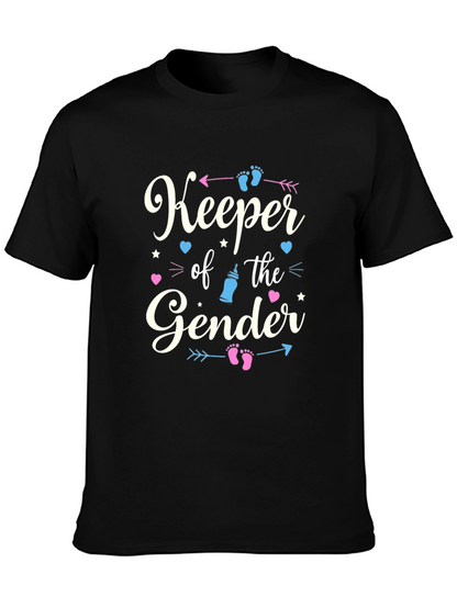 Keeper of the Gender T-Shirt - Baby Shower Tee