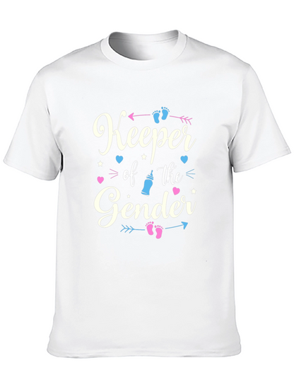 Keeper of the Gender T-Shirt - Baby Shower Tee