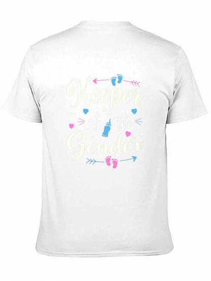 Keeper of the Gender T-Shirt - Baby Shower Tee