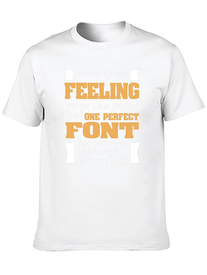 Funny Font Lover T-Shirt Design