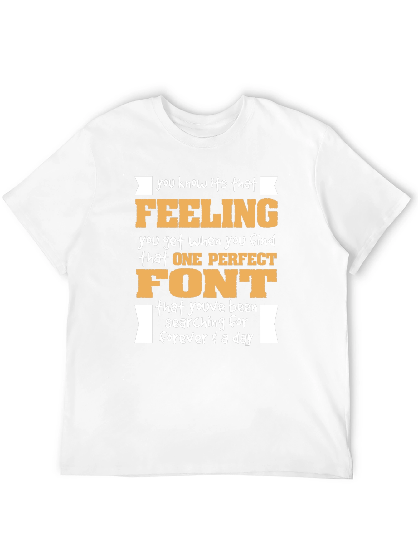 Funny Font Lover T-Shirt Design