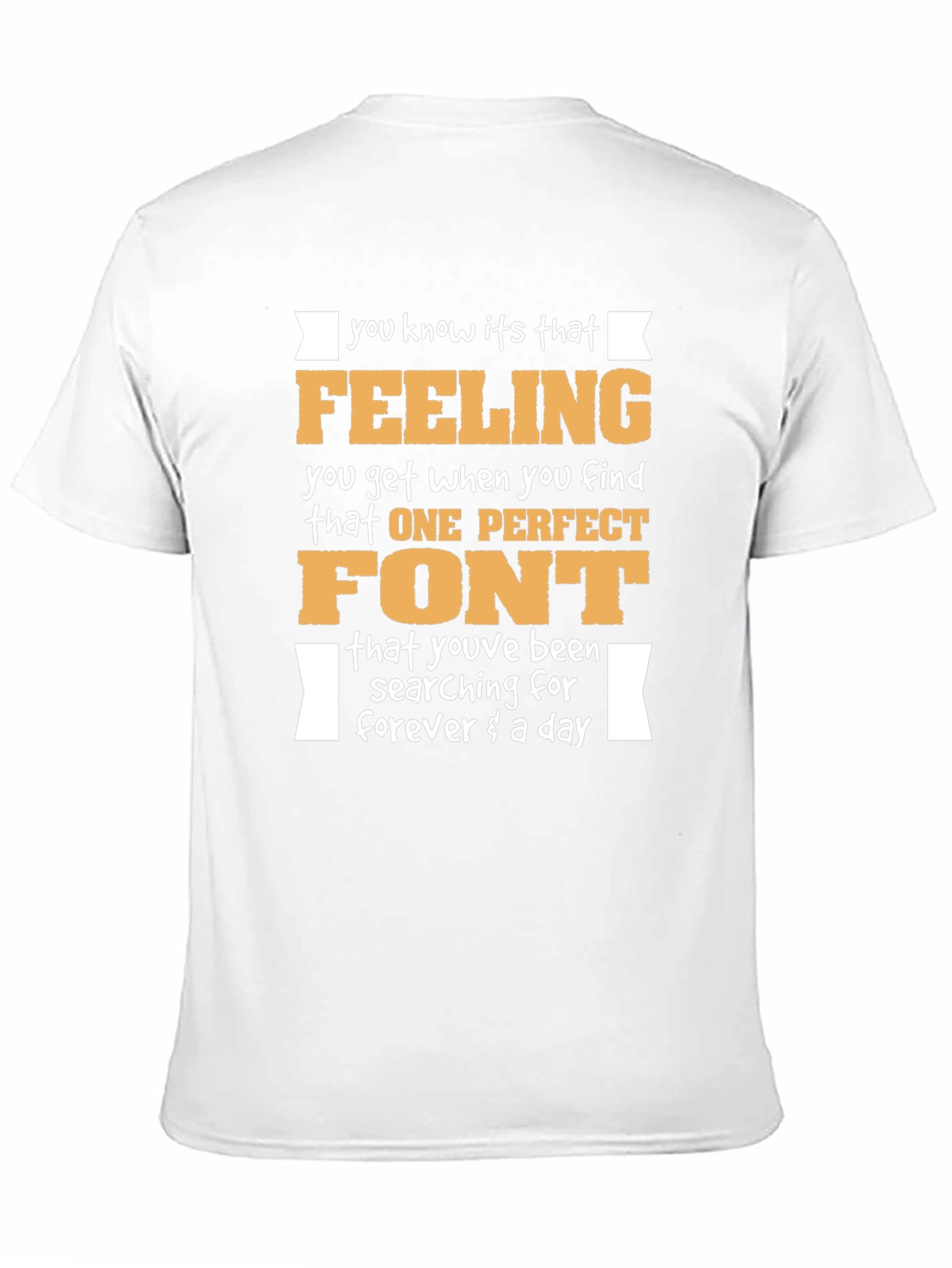 Funny Font Lover T-Shirt Design