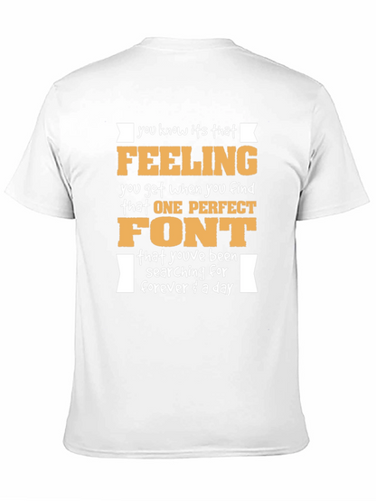 Funny Font Lover T-Shirt Design