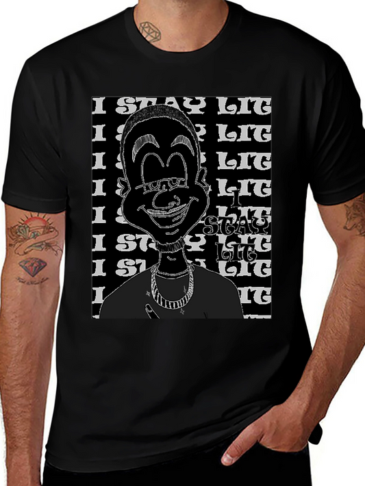 I Stay Lit T-Shirt - Graphic Tee