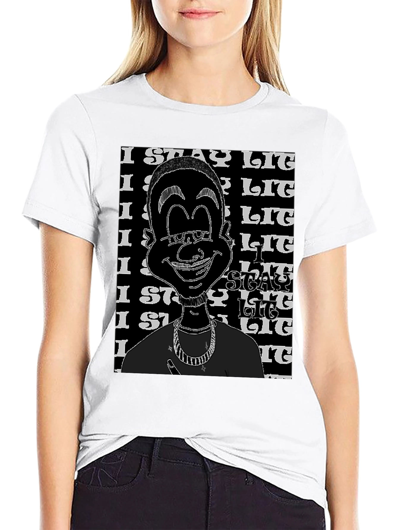 I Stay Lit T-Shirt - Graphic Tee