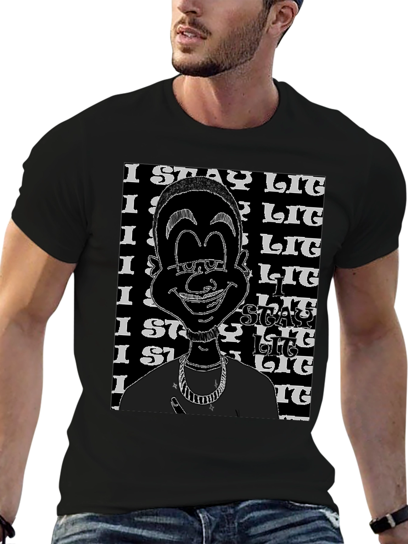 I Stay Lit T-Shirt - Graphic Tee