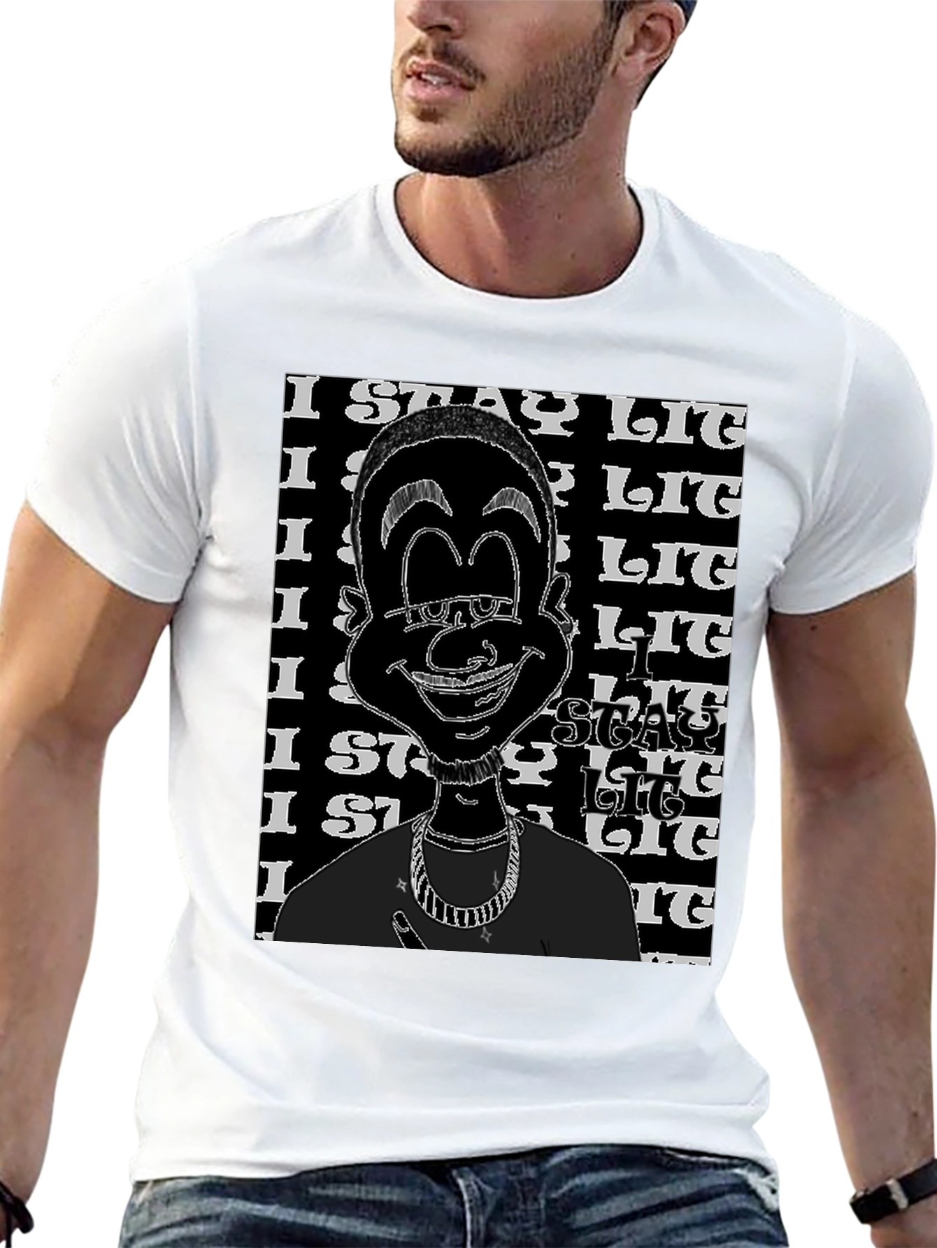 I Stay Lit T-Shirt - Graphic Tee