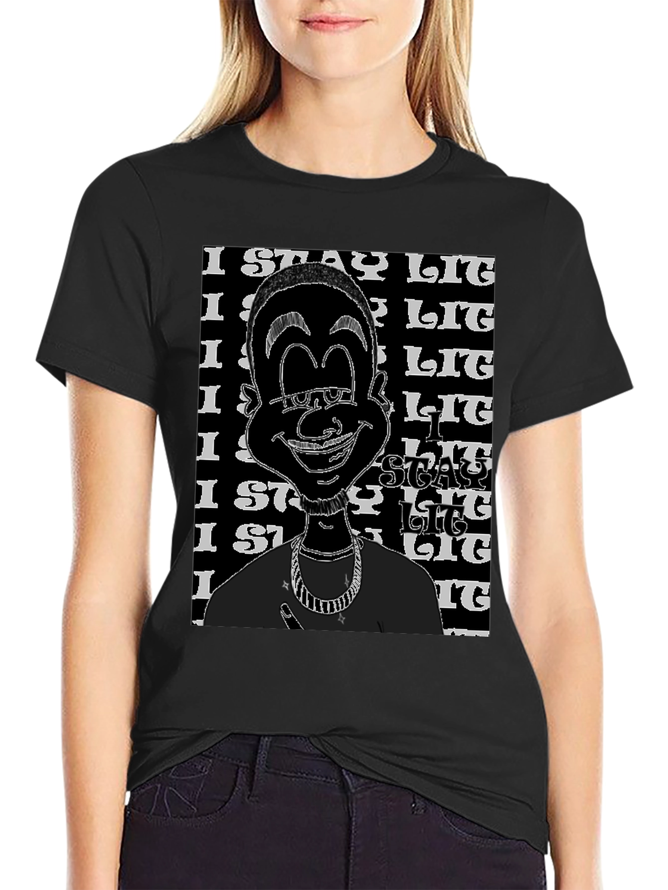 I Stay Lit T-Shirt - Graphic Tee