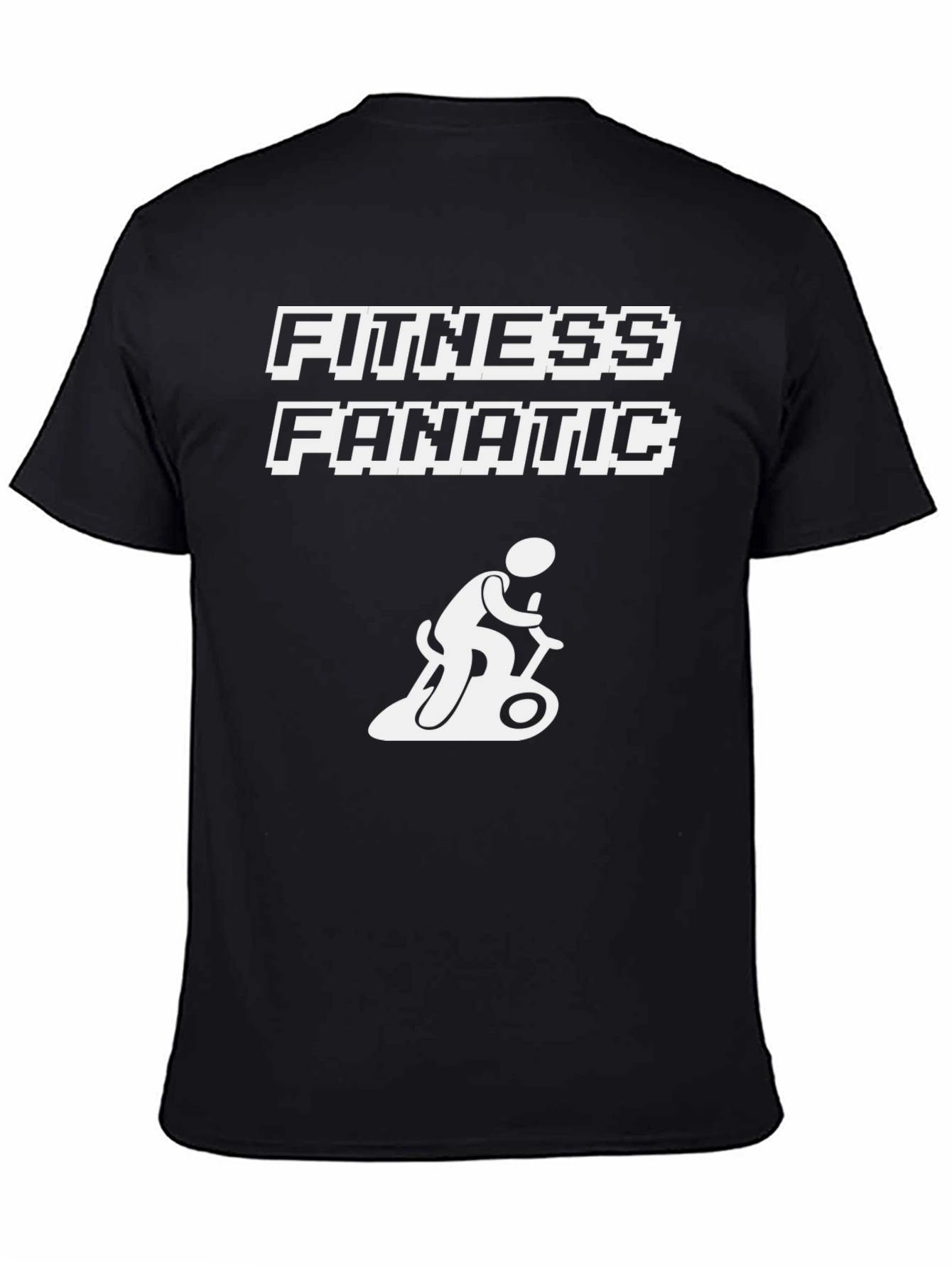 Fitness Fanatic Black T-Shirt