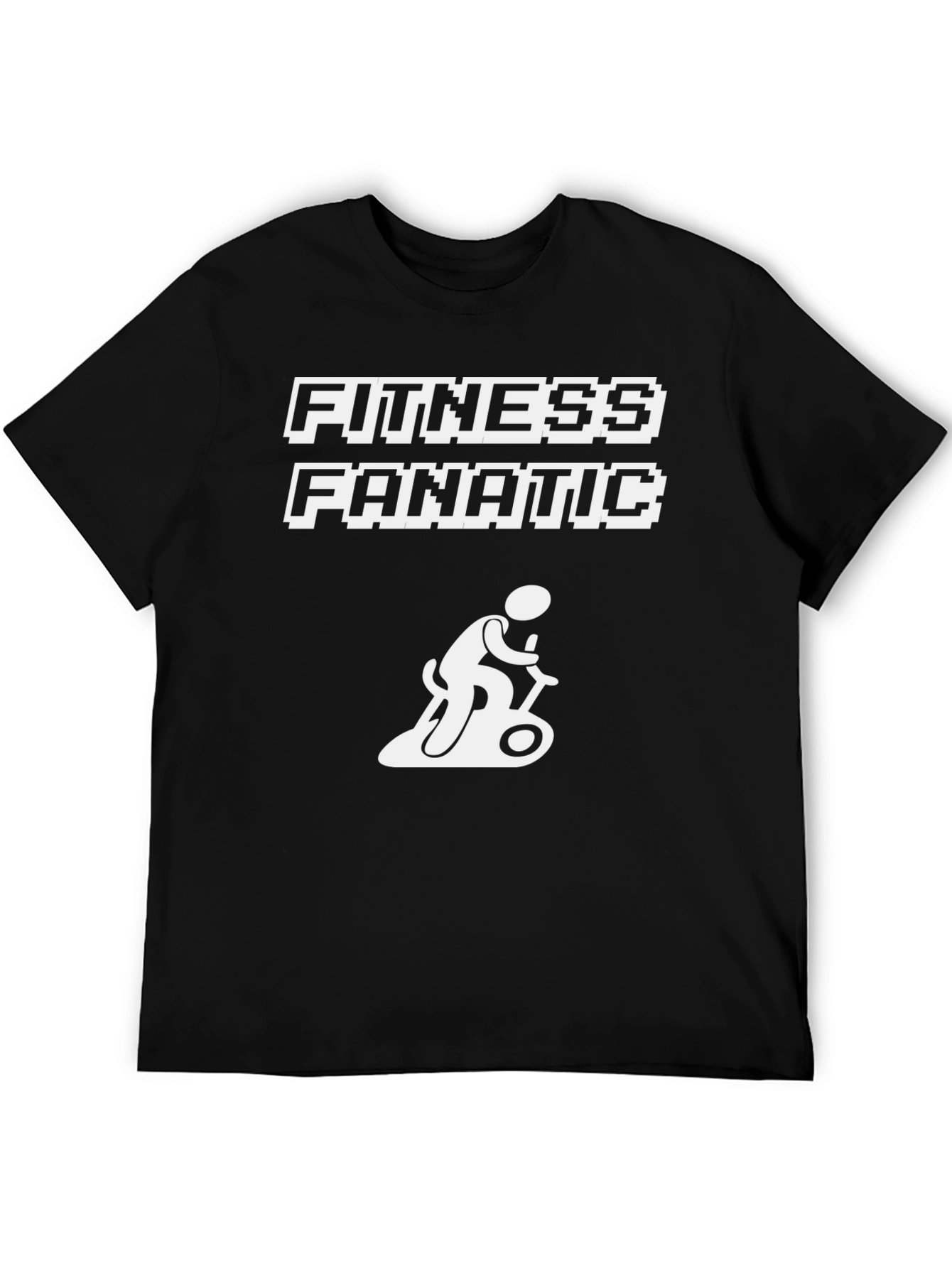 Fitness Fanatic Black T-Shirt
