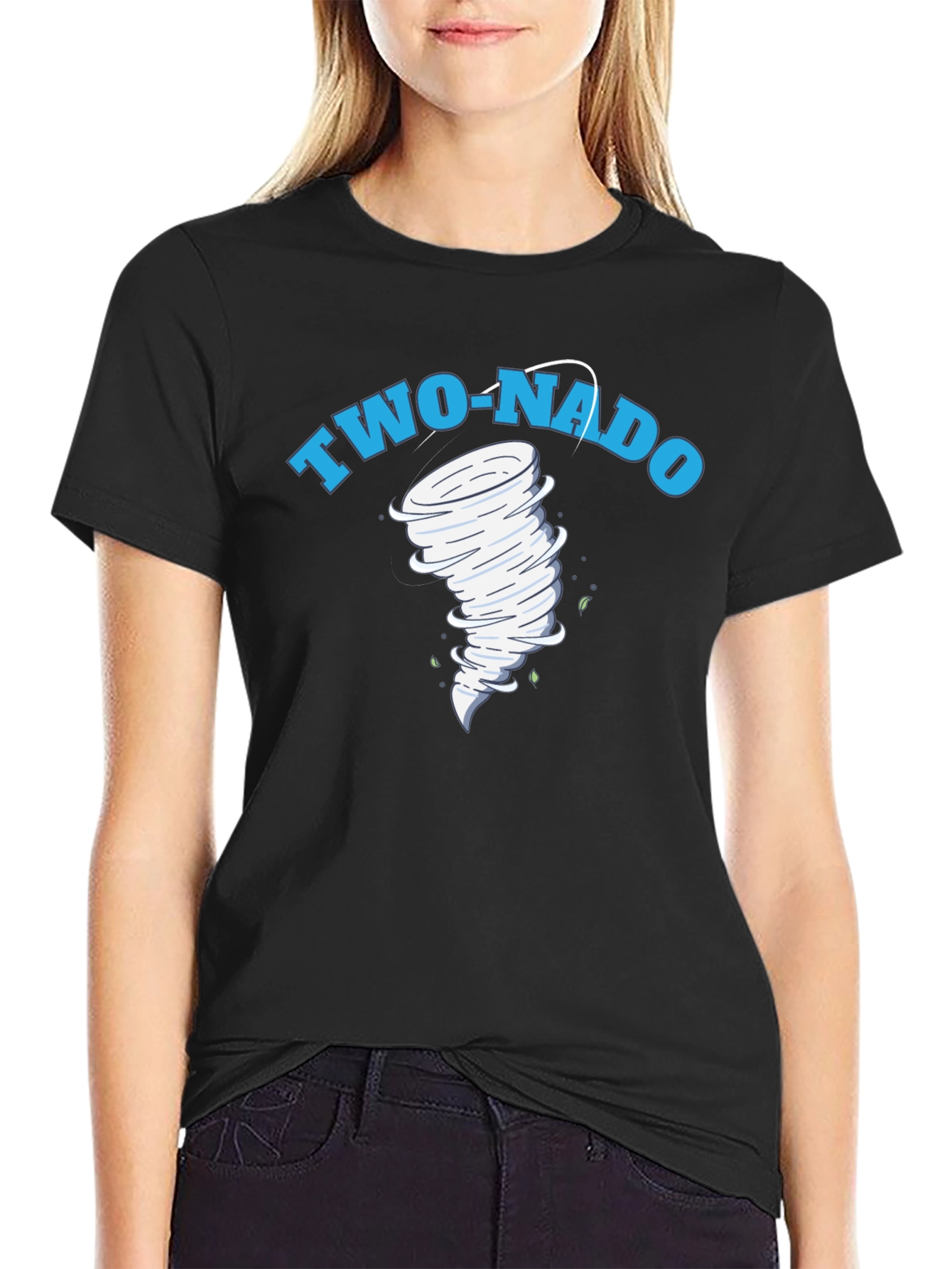 Two-Nado Graphic Tee - Hilarious Tornado T-Shirt