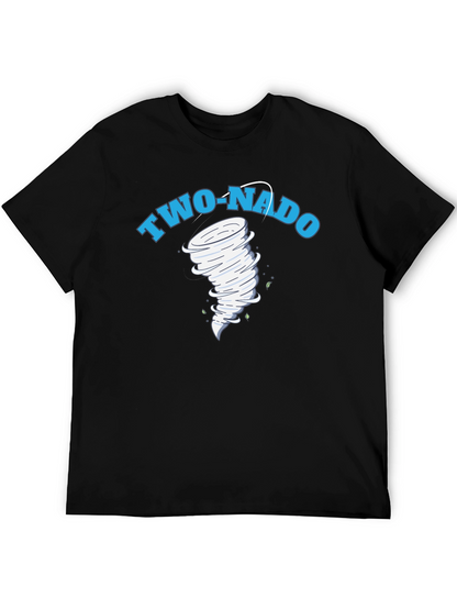 Two-Nado Graphic Tee - Hilarious Tornado T-Shirt