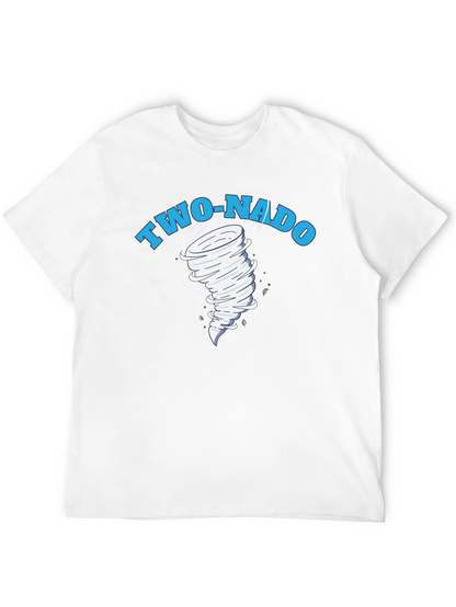 Two-Nado Graphic Tee - Hilarious Tornado T-Shirt