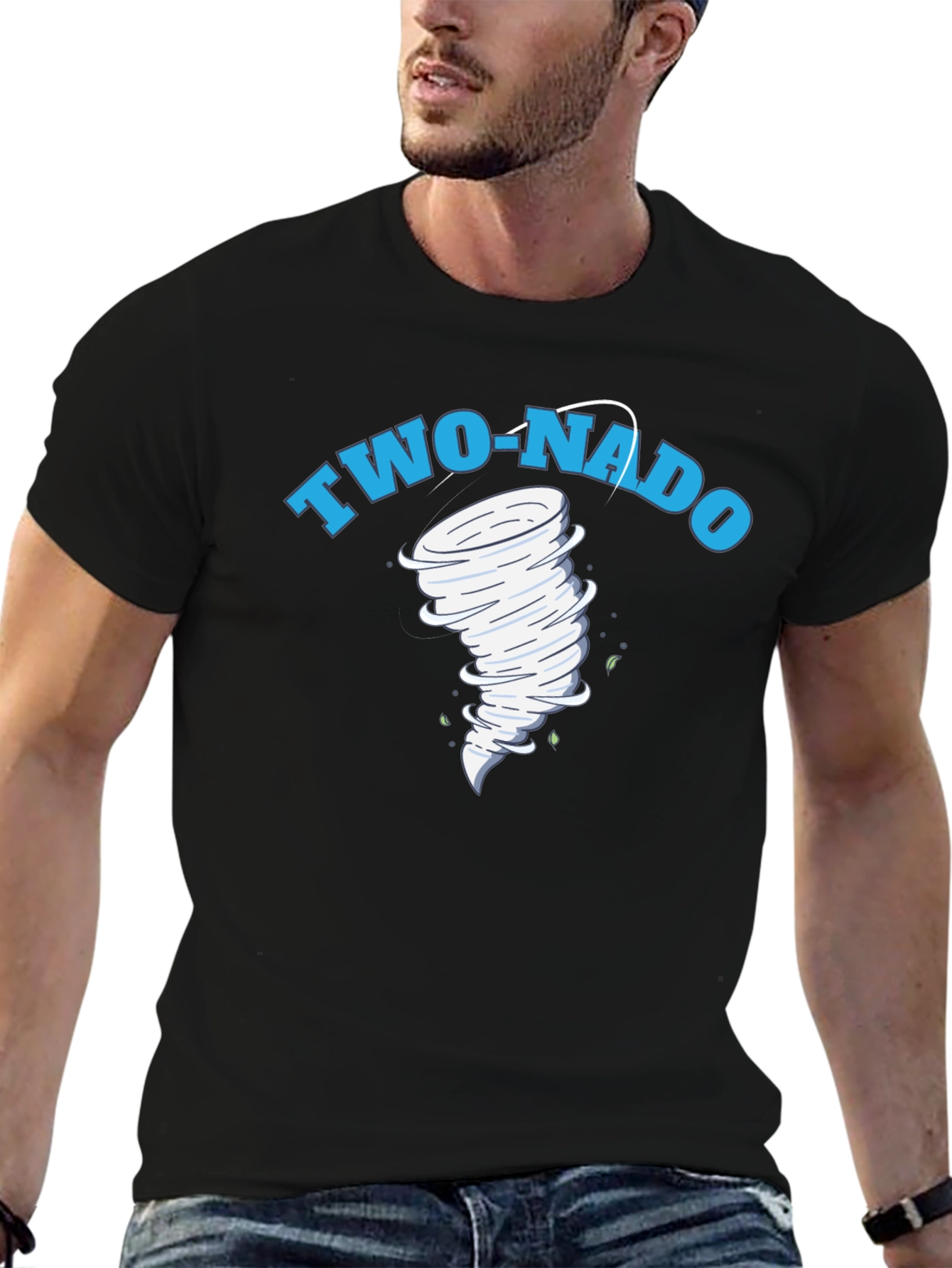 Two-Nado Graphic Tee - Hilarious Tornado T-Shirt