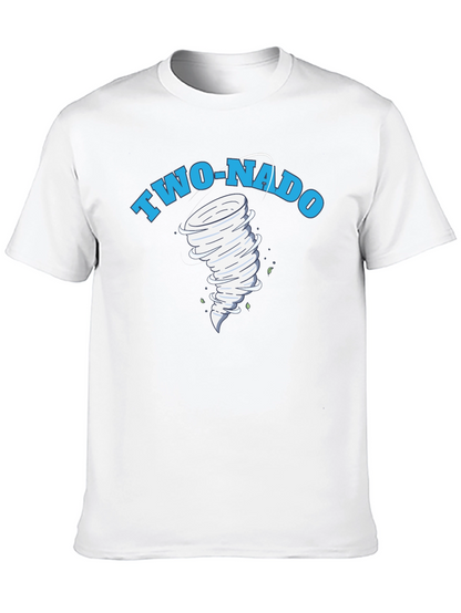 Two-Nado Graphic Tee - Hilarious Tornado T-Shirt