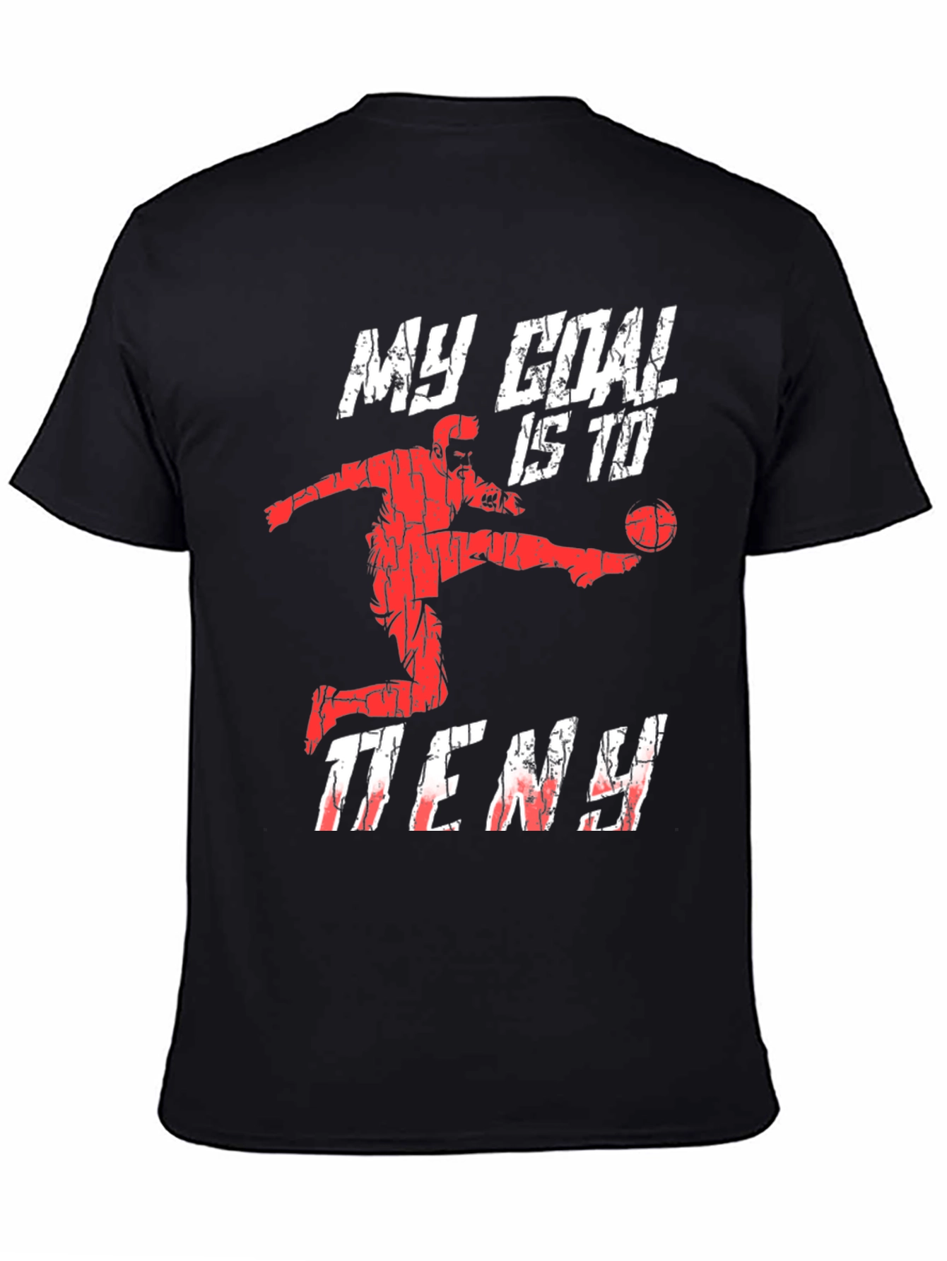Basketball Goal T-Shirt - My Goal is to Deny