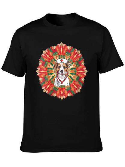 Dog Nurse Mandala T-Shirt