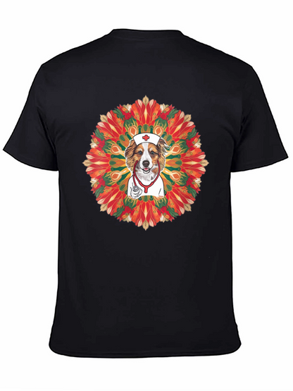 Dog Nurse Mandala T-Shirt