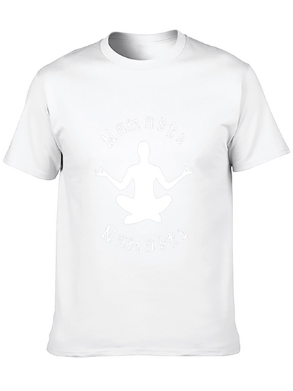 Namaste Yoga T-Shirt - Meditating Yogi Design