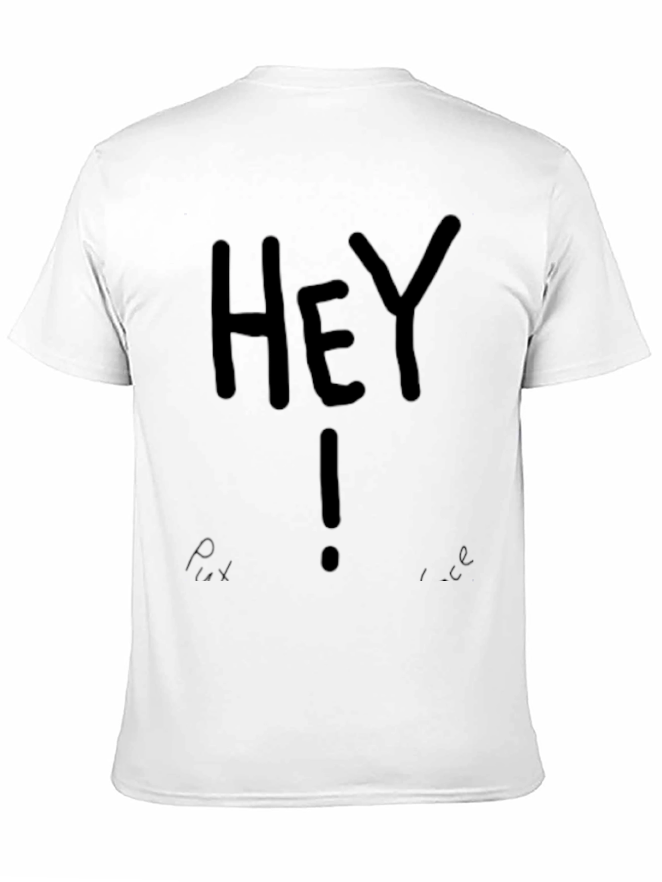 Hey! Graphic Black T-Shirt