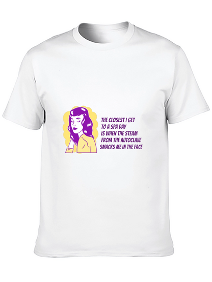 Funny Spa Day Autoclave Steam T-Shirt