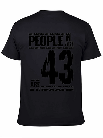 43 Years Old Awesome Birthday T-Shirt