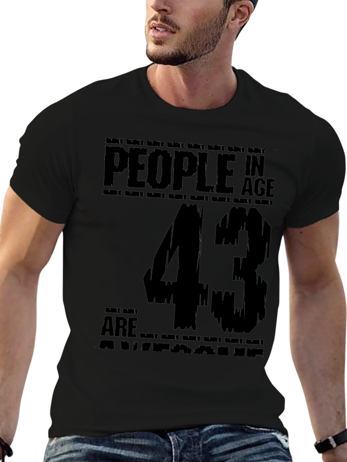 43 Years Old Awesome Birthday T-Shirt