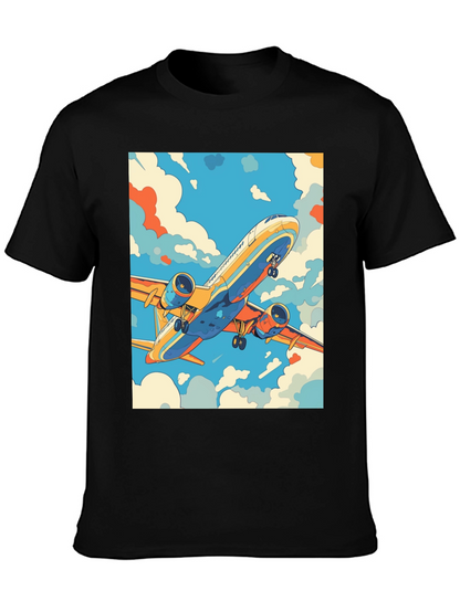 Airplane Graphic Tee - Fly High in Style!